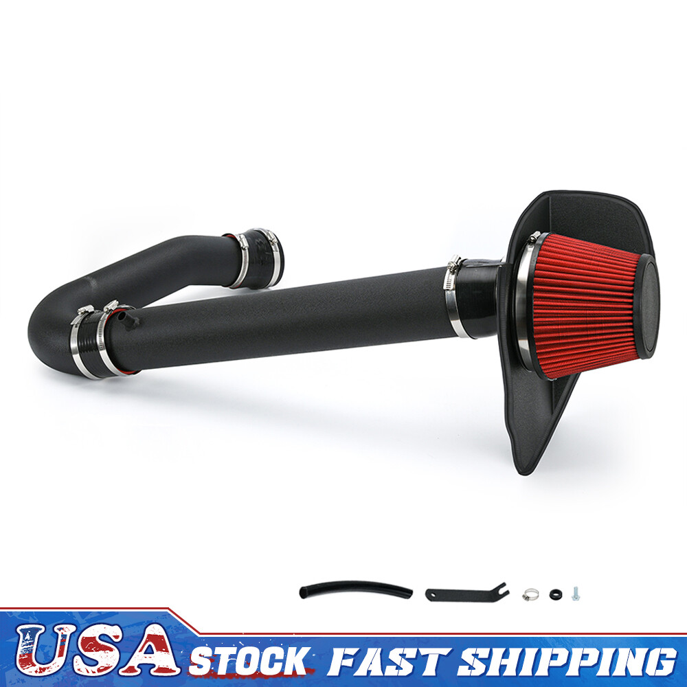 For 2012-2020 Charger Challenger 300 3.6 V6 Cold Air Intake Pipe W/ Filter Kit