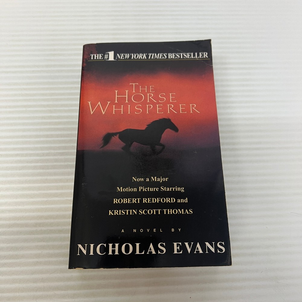 The Horse Whisperer Media Tie In Paperback Book by Nicholas Evans from Dell 1996