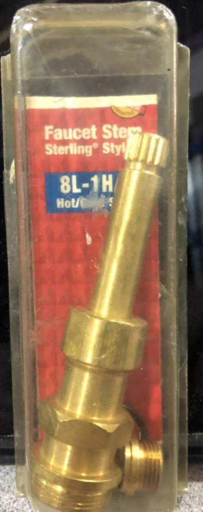 Sterling 17315B Hot & Cold Faucet Stem Cartridge Replacement #8L-1 H/C-image