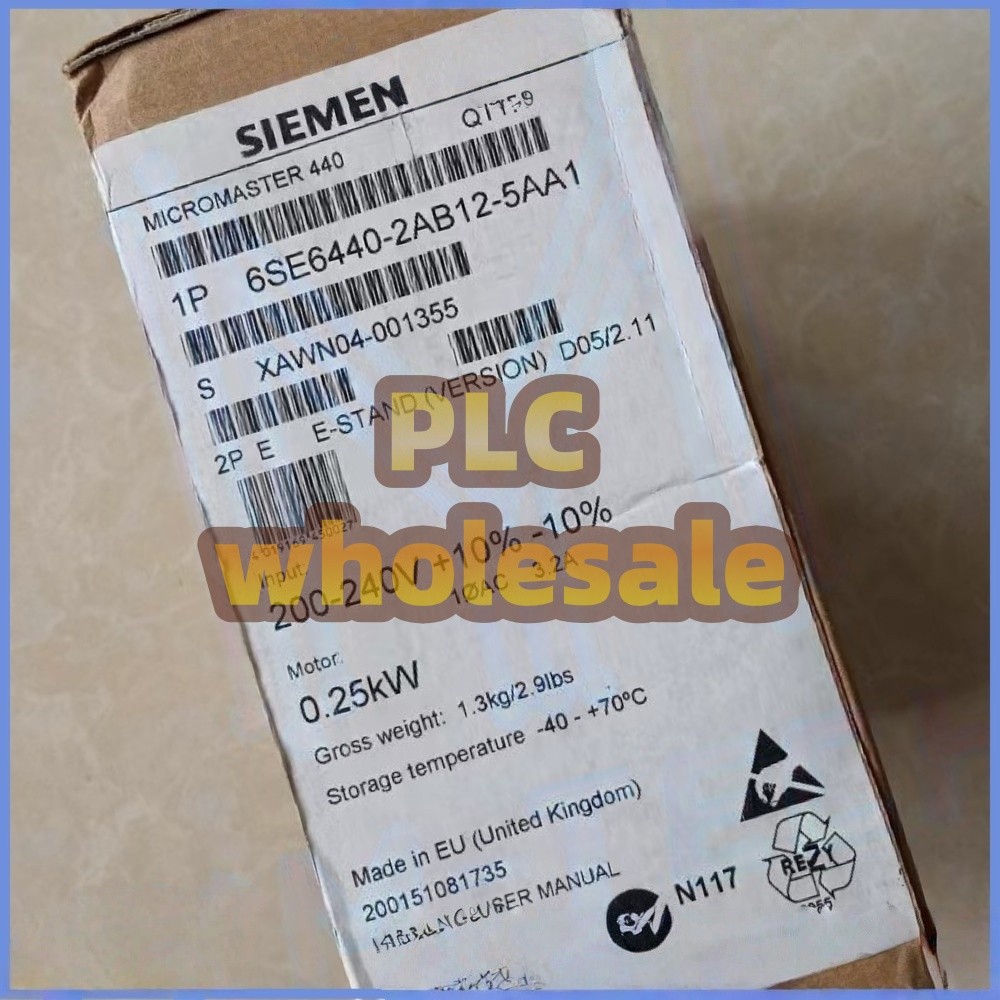 New Siemens 6SE6 440-2AB12-5AA1 6SE6440-2AB12-5AA1 In Box VIA Fedex Or DHL
