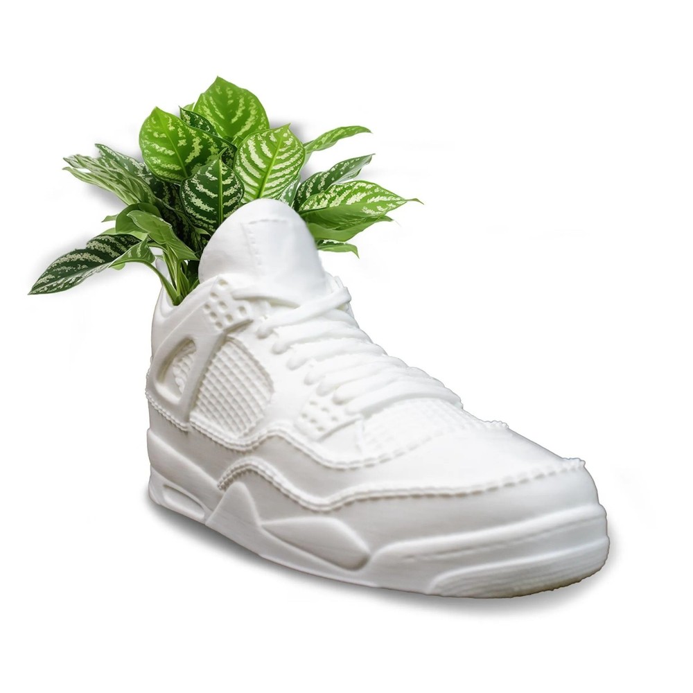 J4 Retro Shoe Planter Pot 3D printed - Pen Holder & Pencil Holders - Sneakerhead