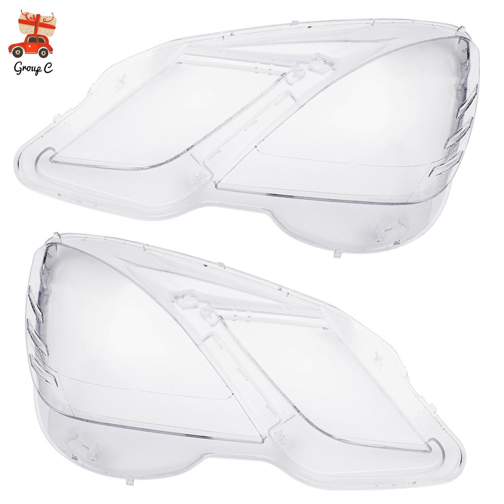 Headlight Lens Cover Lampshade For 2009-2013 Mercedes-Benz W212 E350 E500 E63