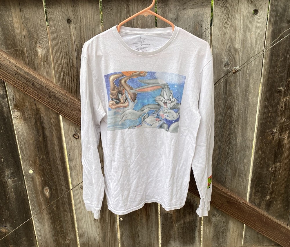 men's Space Jam long-sleeve graphic t-shirt Size Medium