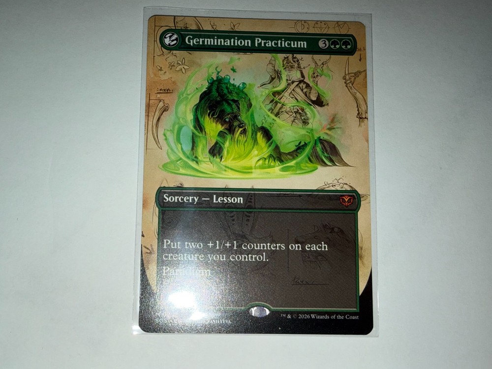 Germination Practicum (Borderless) Secrets of Strixhaven Regular