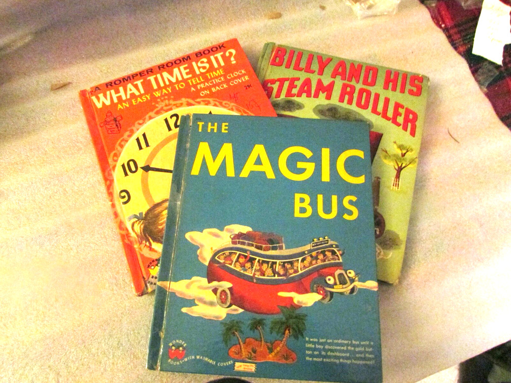 Lot Of 3 Children’s Wonder Books From 1948,1952,1954