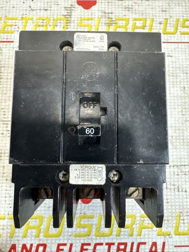 Eaton GHB3060 60A Molded Case Circuit Breaker