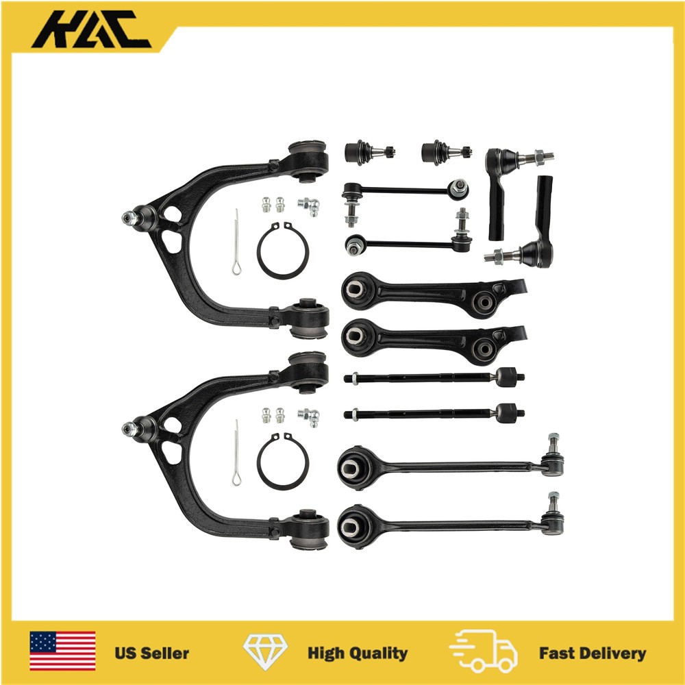 2005-2010 Chrysler 300 Front Suspension Control Arm & Tie Rod Kit - 14pcs