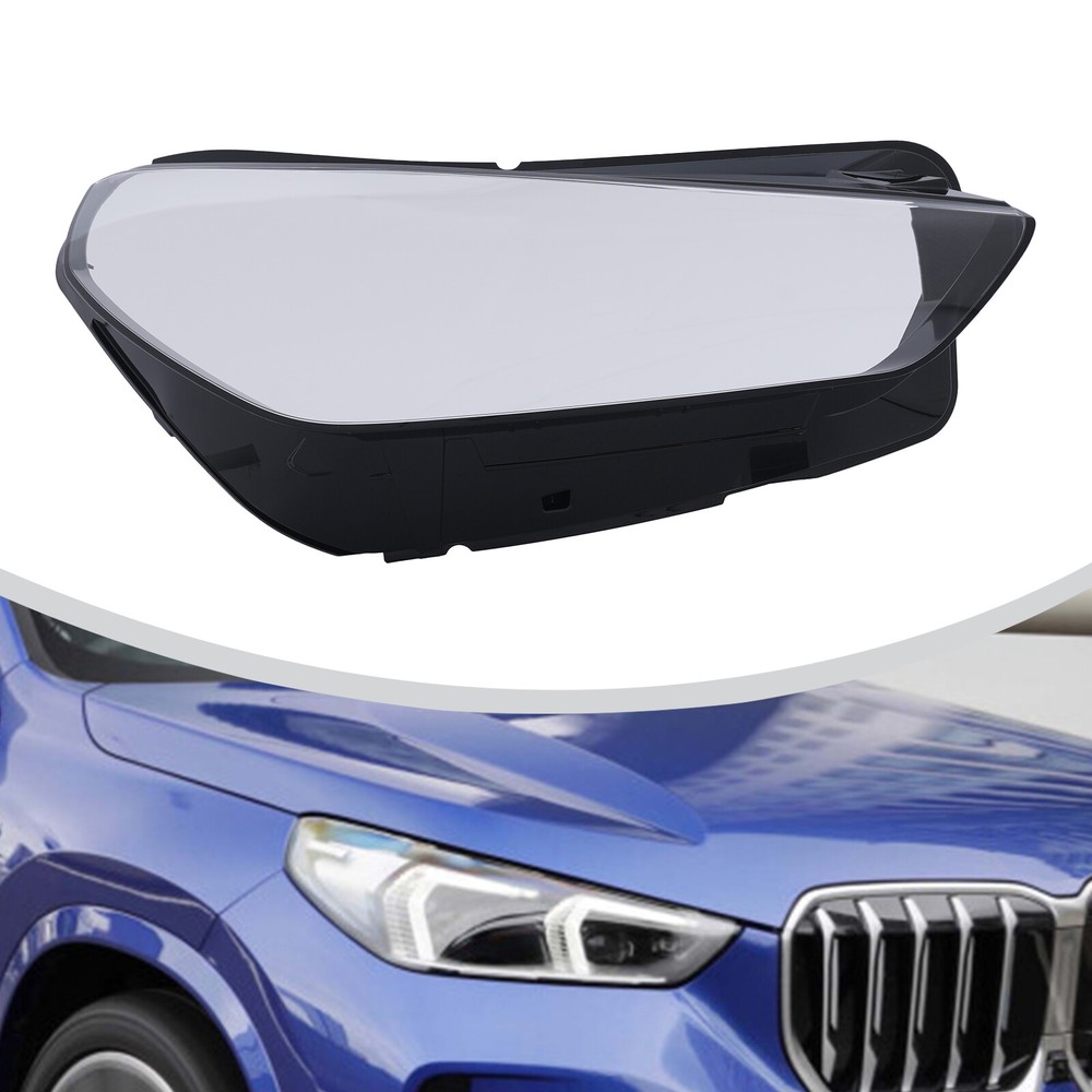 Right Side Headlight Lens Cover For 2023-2024 Bmw X1 2.0L 1.5L Headlight Cover