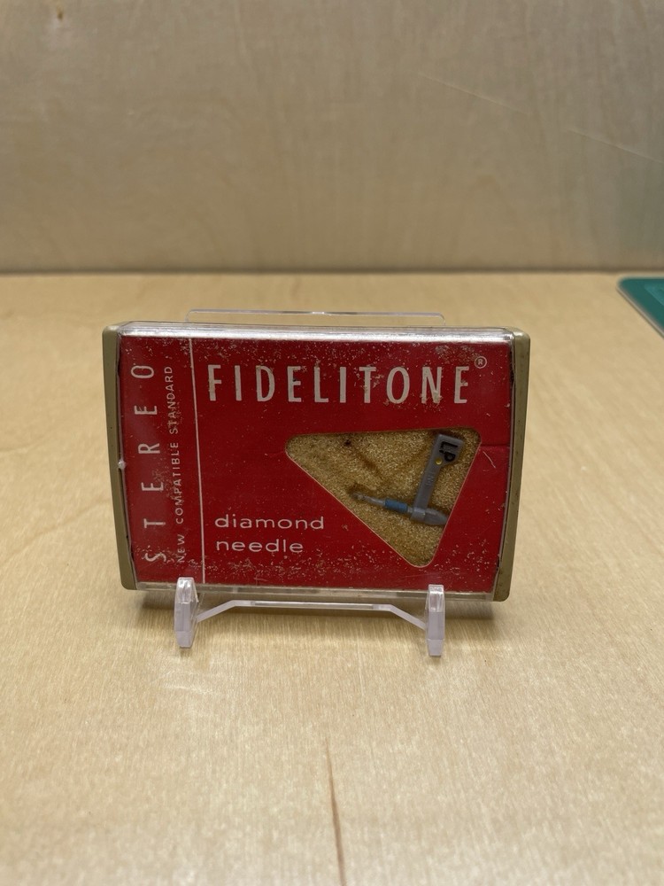 Vintage AC-532DS Fidelitone Diamond Needle for Record Players-image