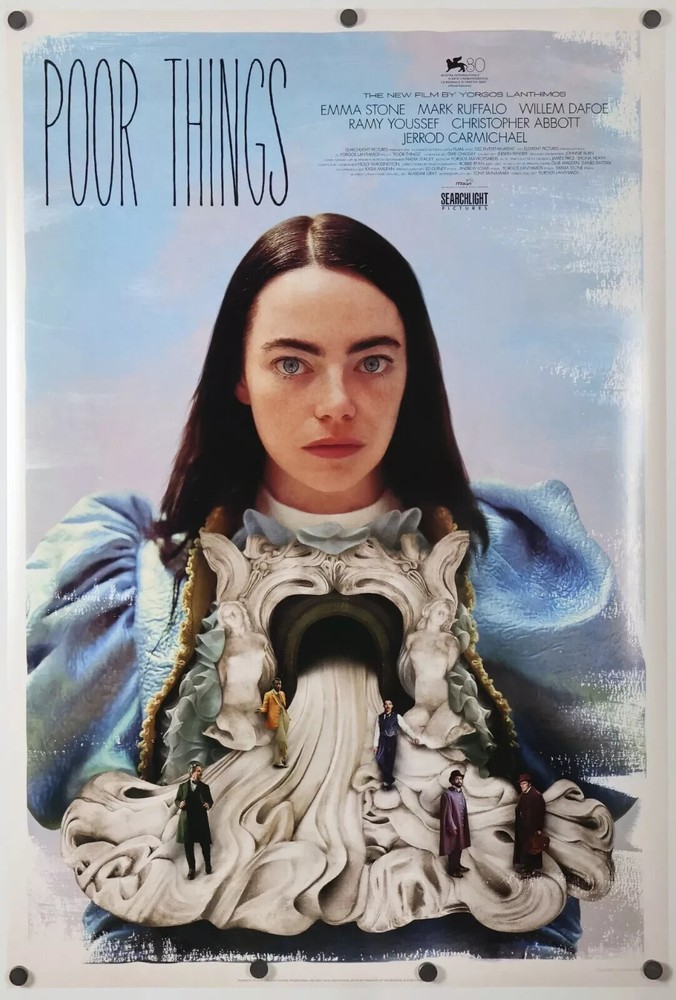 Poor Things original DS movie poster unframed