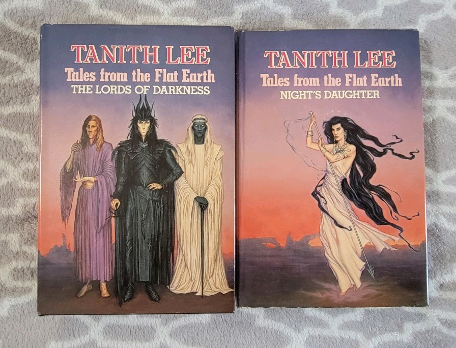 Tanith Lee Tales From The Flat Earth, The Lords Of Darkness, Nights Daughter