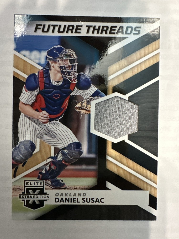 2022 Elite Extra Edition Future Threads #FT-DS Daniel Susac Rookie Rc Patch