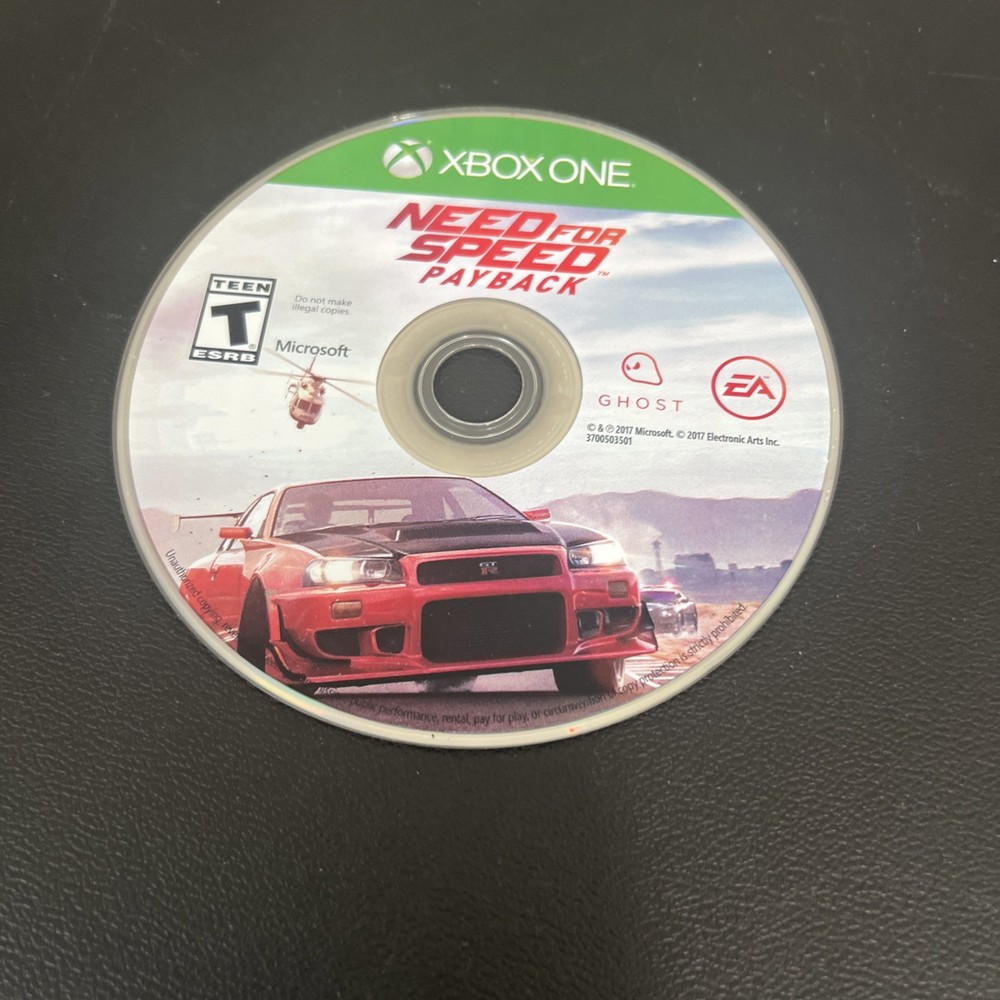Need for Speed Payback - Microsoft Xbox One: DISC ONLY- XBOX Racing, Racer