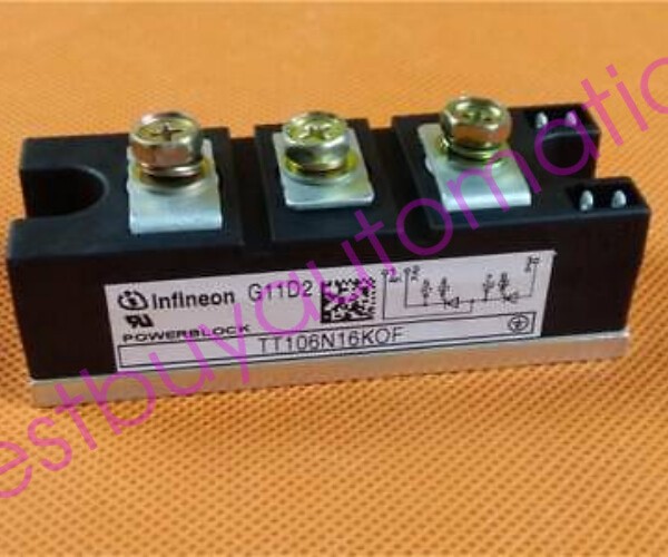 1PCS INFINEON/EUPEC Module TT106N16KOF TT106N16K0F Quality Assurance 100%