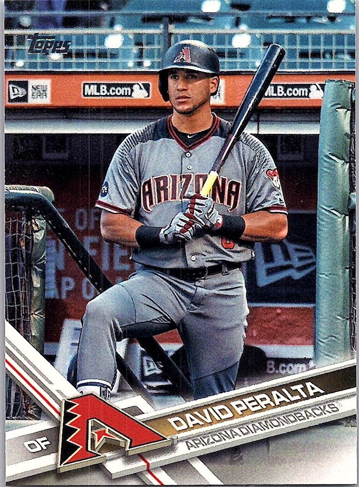 2017 Topps #26 David Peralta Arizona Diamondbacks