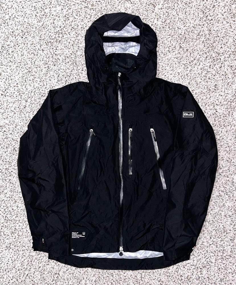 RLX Polo Ralph Lauren Ripstop Rain Tech Jacket Size M USA