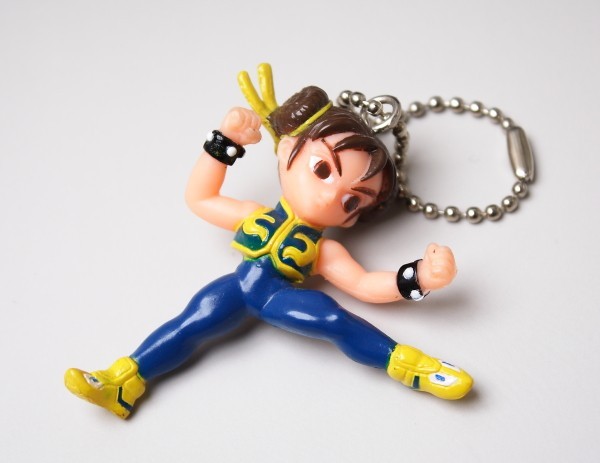 Street Fighter  Figure Keychain  Chun-Li Fighting Game Character capcom japan