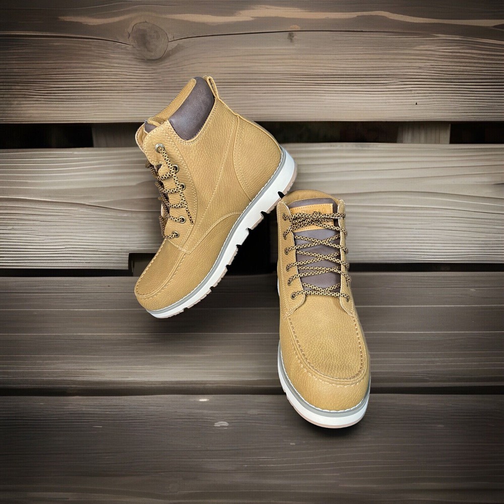 New Levi's Mens Synthetic Leather Casual Rugged Boots