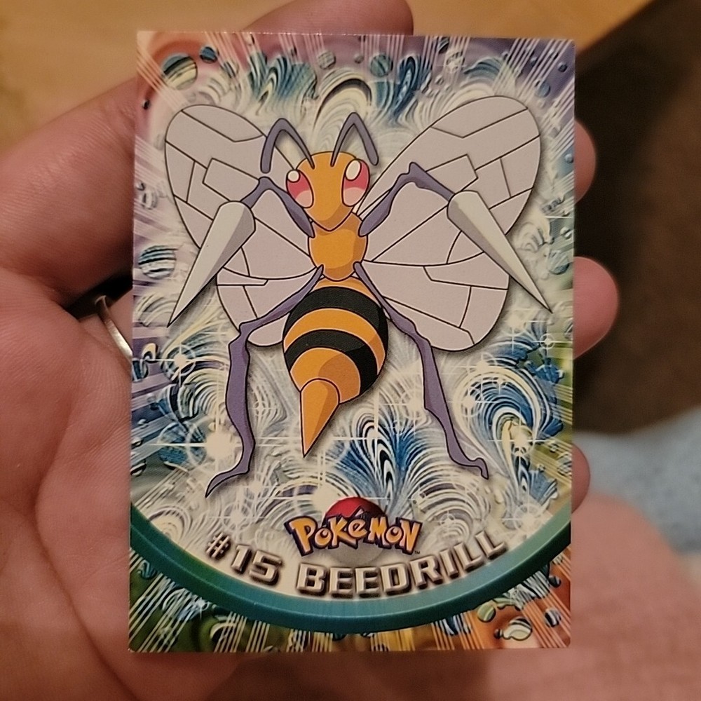 Beedrill #15 Topps 1999 TV Animation Non Holo Pokémon NM/LP
