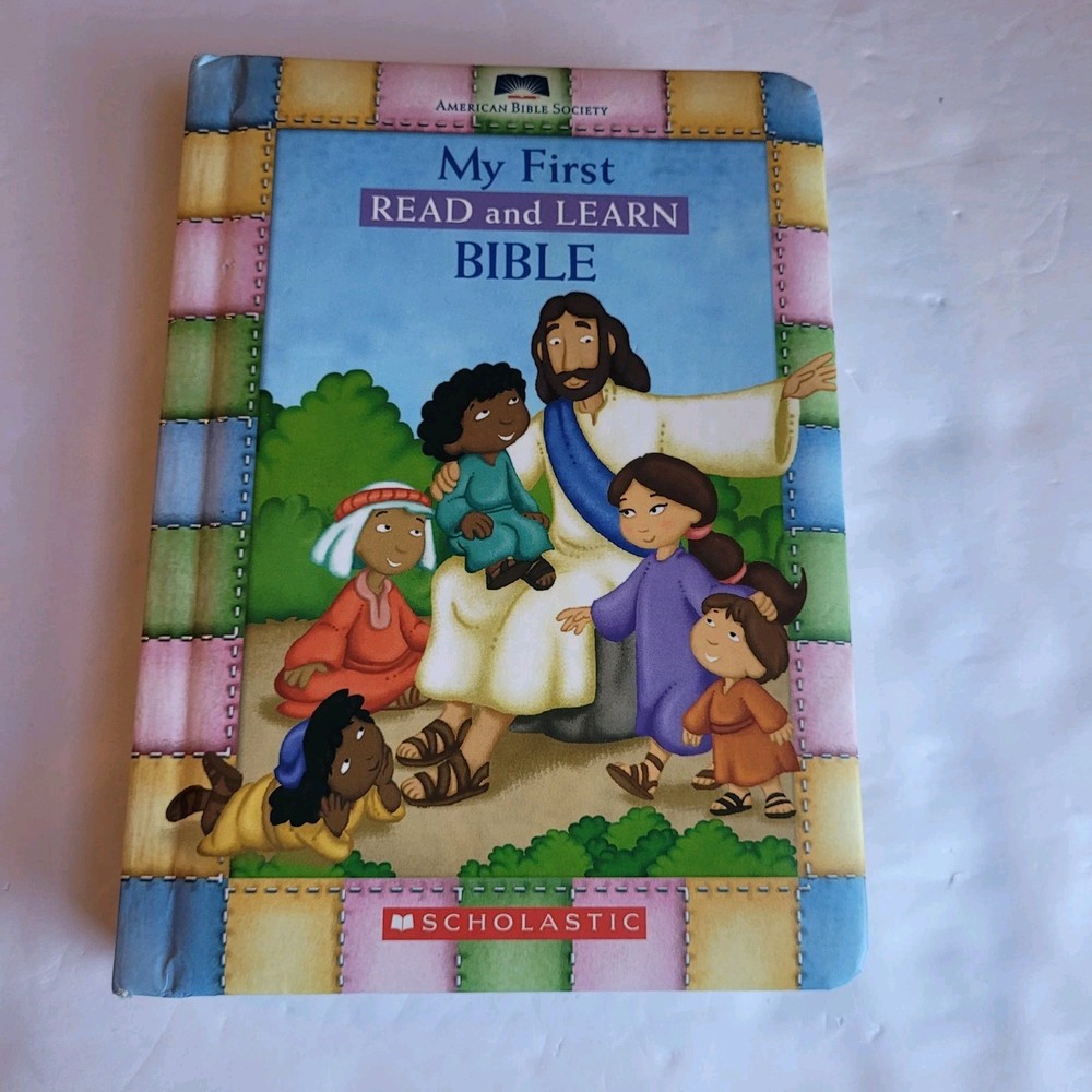 My First Read And Learn Bible Toddler Board Book 2006 Scholastic
