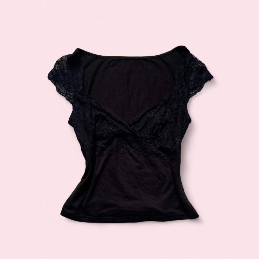 Unbranded Women's Black Crop-top