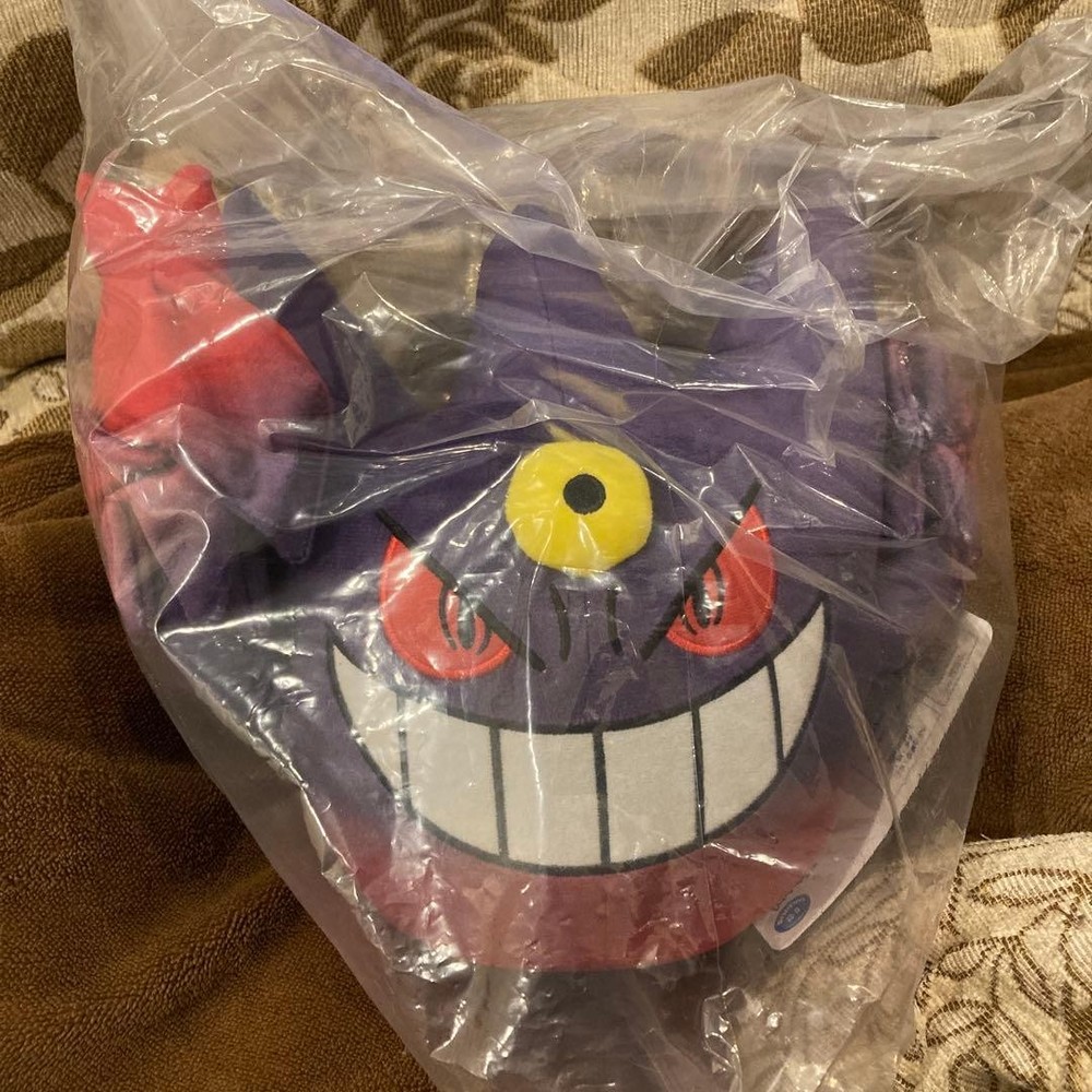 Kemon Ichiban Kuji C Prize Mega Gengar Plush Toy #a77549