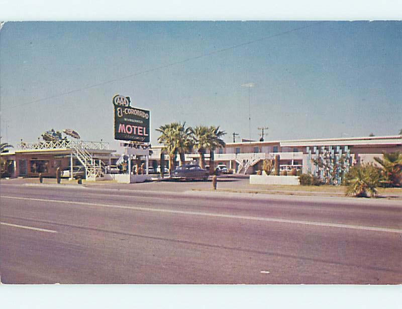 Pre-1980 OLD CARS & EL CORONADO MOTEL Gila Bend Arizona AZ : clearance M2456