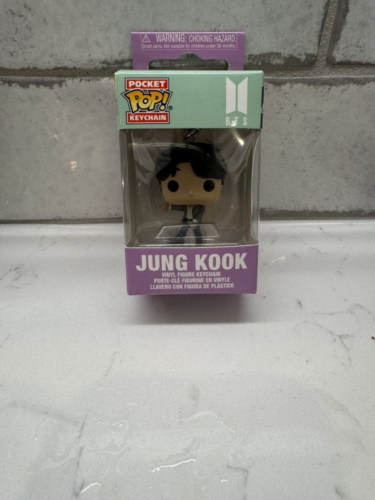 Funko Pop :BTS Members Dynamite key chain 4cm Mini Vinyl Figure  free shipping.