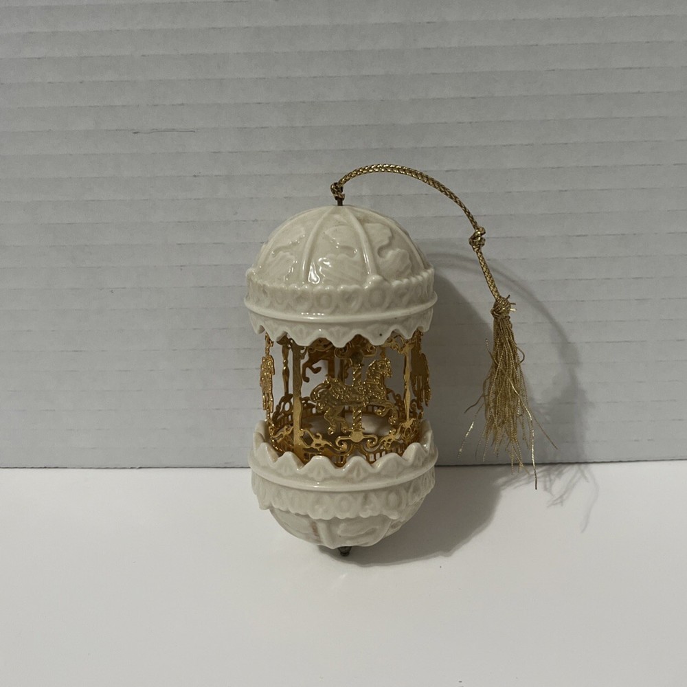 Lenox | Laurels 1998 Celestial Horse Carousel Ornament