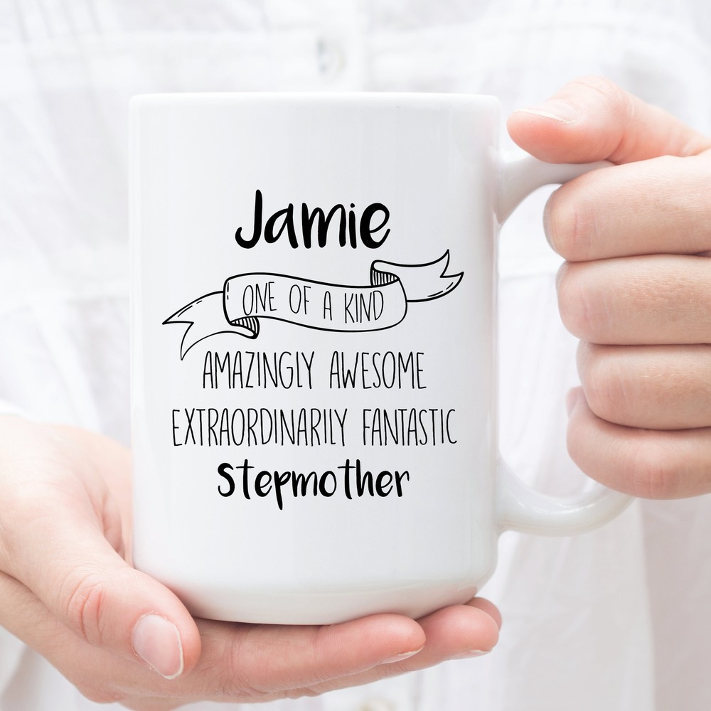 Personalized Coffee Mug For Stepmother Custom Gifts For Stepmother Perfect