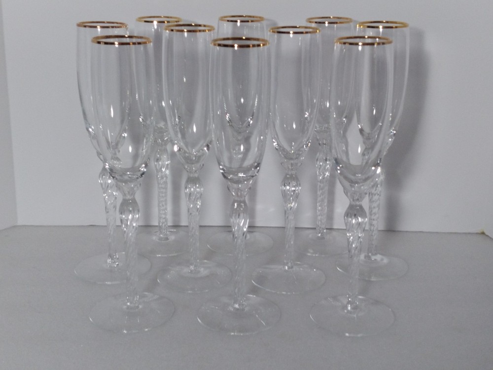 10 Lenox MONROE Gold Trim 9 1/8