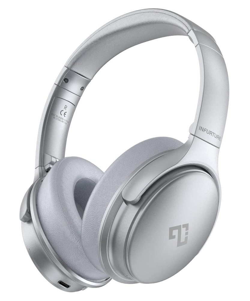 Auriculares con Cancelación Activa de Ruido, Auriculares Bluetooth Inalámbricos Sobre la Oreja H1...