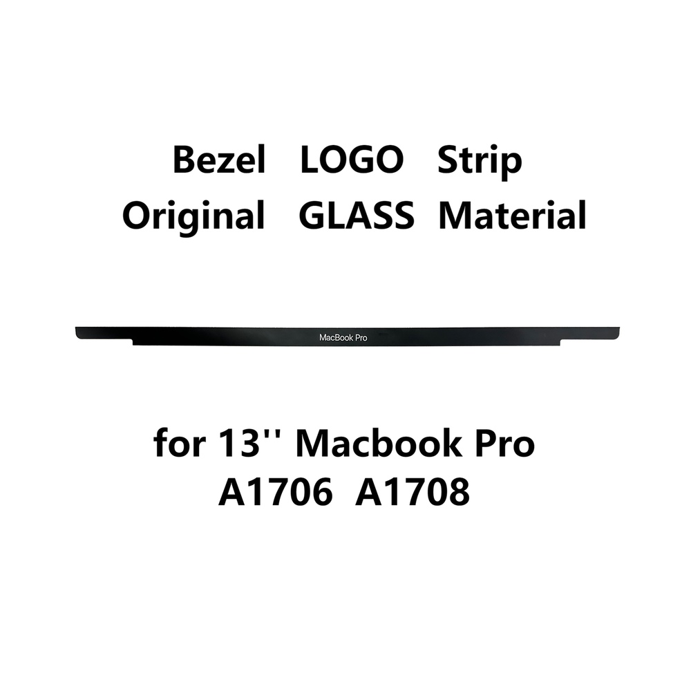 New for Macbook Pro 13 A2338 A1708 A2251 A2289 LCD Screen Bezel Logo Cover Glass