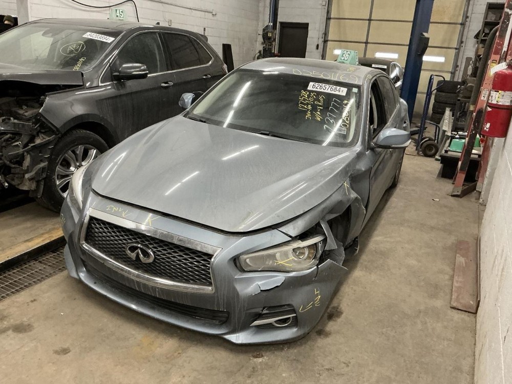 2014-2019 Infiniti Q50 Passenger Front Knee Airbag No Adaptive Suspension 4853949