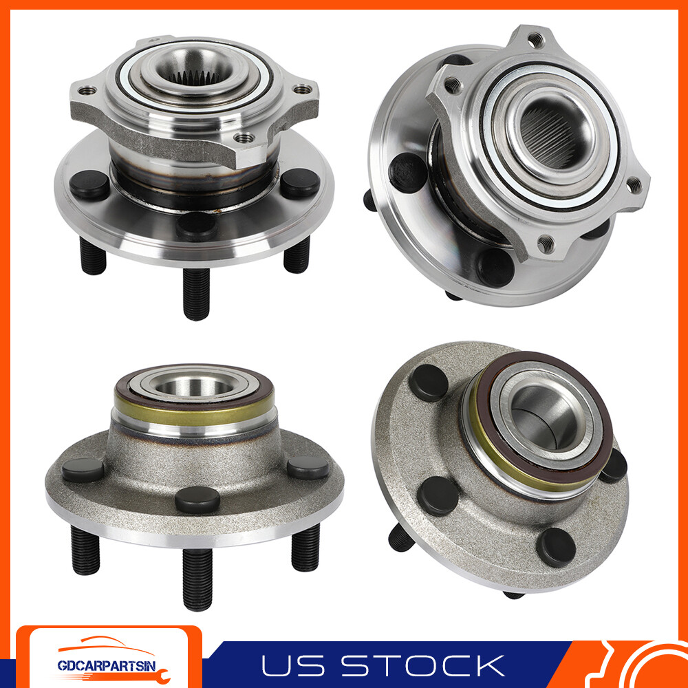 (4) Front & Rear Wheel Bearing Hub Assembly Fits Dodge Charger Chrysler 300 RWD