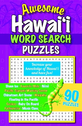 Awesome Hawaii Word Search Puzzles, Mutual Publishing