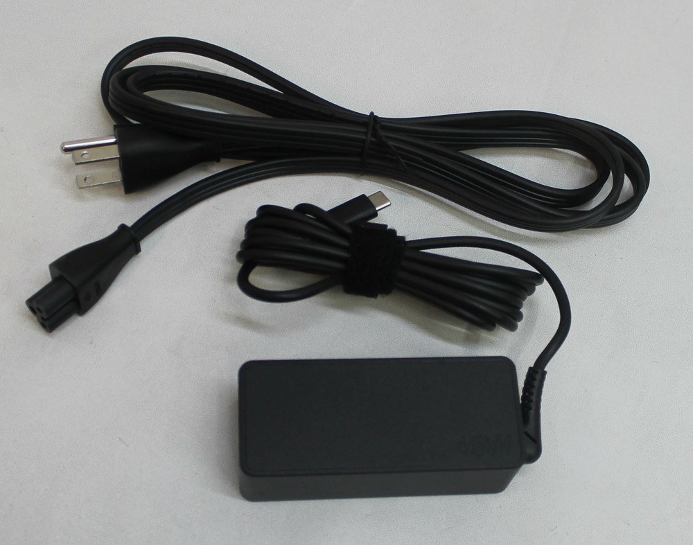 02DL120 Lenovo Ac Adapter 45W 20V 2.25A Type USB-C Chromebook C330 