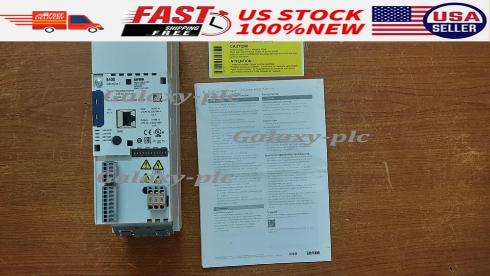 Lenze 8400 StateLine C inverter 0.55 Kw. - Type: E84AVSCE5512SX0 - Brand New .