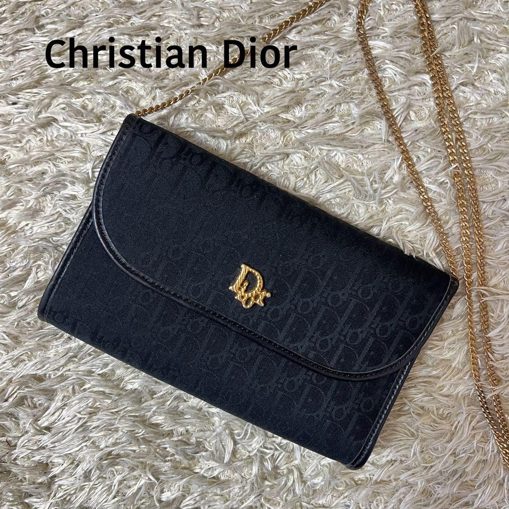 Christian Dior Mini Trotter Pochette Shoulder Bag Small Purse New