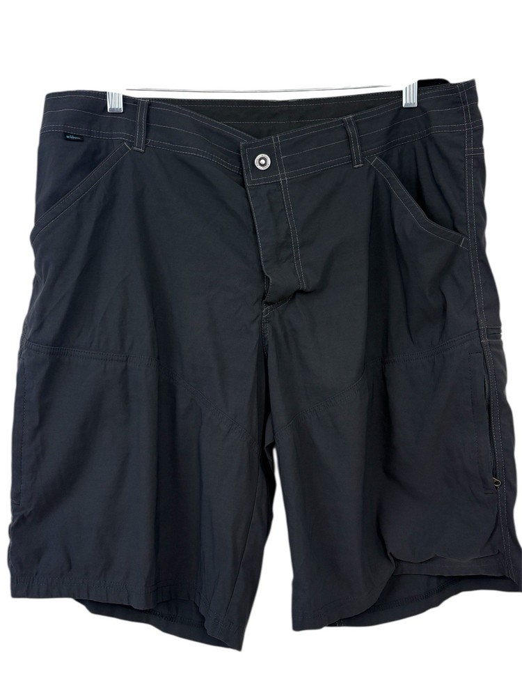 KUHL Shorts Mens Size 40 Charcoal Gray Renegade Outdoors Hiking 11” Inseam