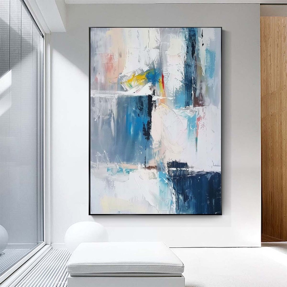 Original Pure hand painted Oil Painting Abstract Modern Decoration Room #024