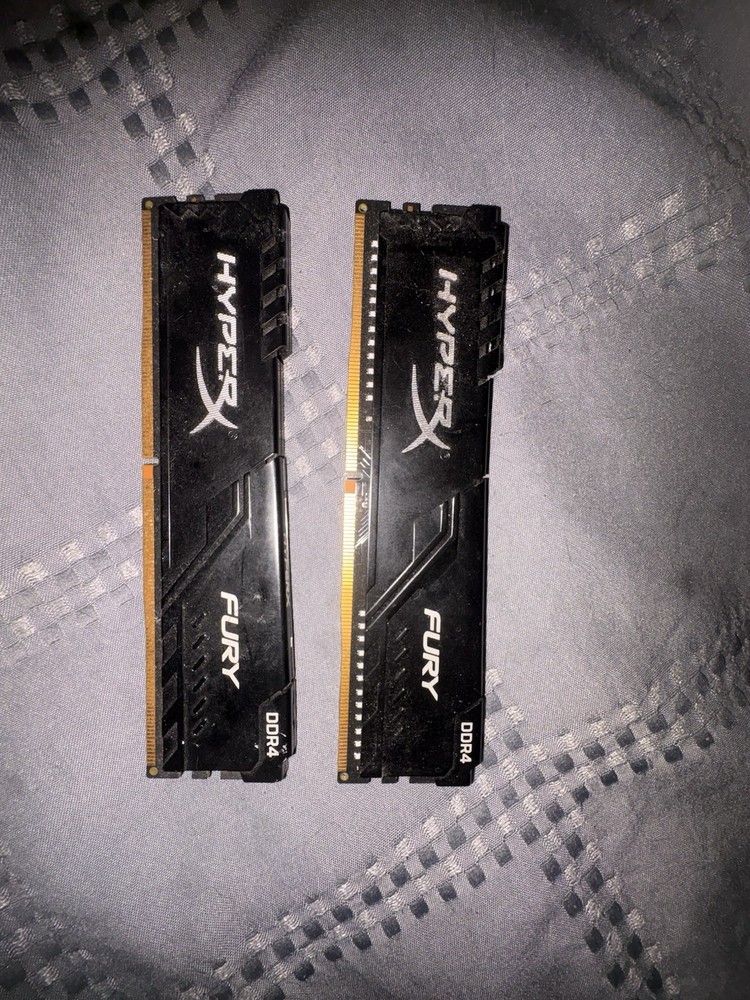Kingston HyperX Fury 16GB DDR4 Desktop RAM Memory 2x8GB