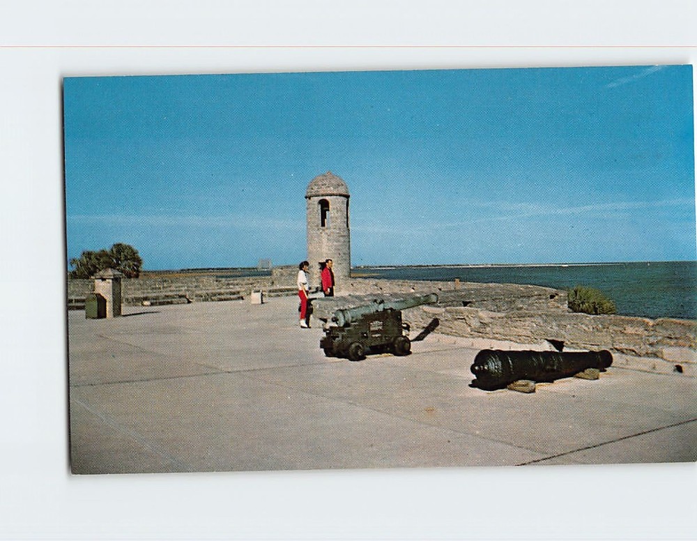 Postcard Castillo de San Marcos St. Augustine Florida USA