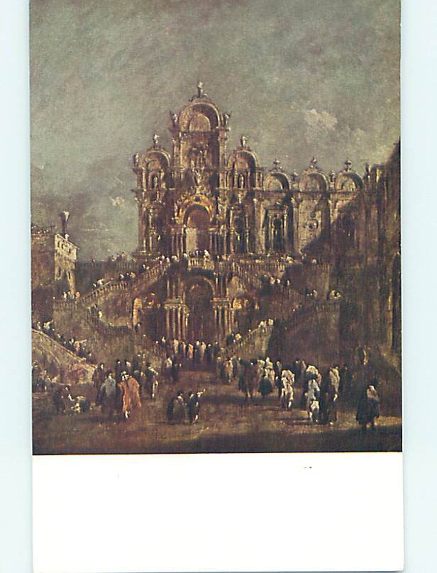 Unused Pre-1980 POSTCARD OF PAINTING AT ART CENTER Washington DC ho8788