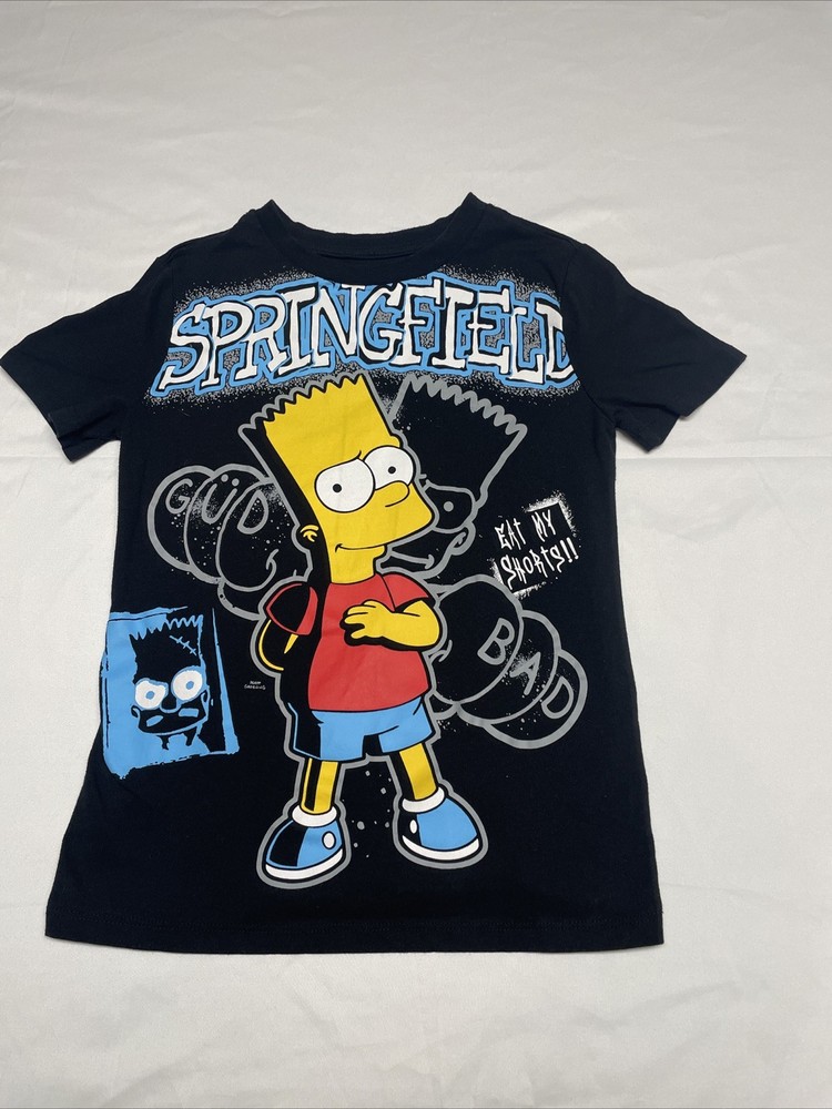 Y2K Kids BART SIMPSON t-shirt Size10/12