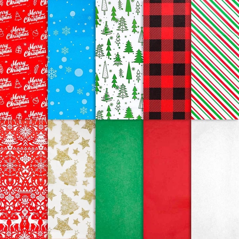 130 Sheets Christmas Tissue Paper- 20