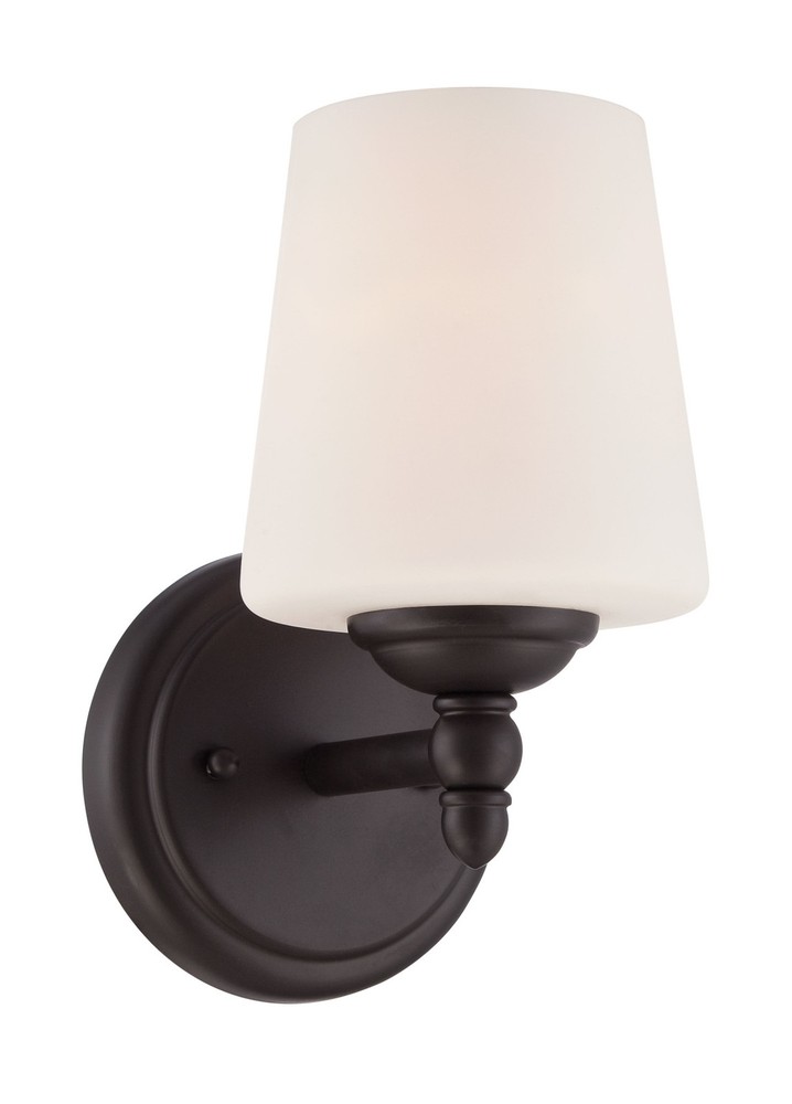 Bronze Darcy 1-Light Bathroom Sconce by Designers Fountain 15006-1B
