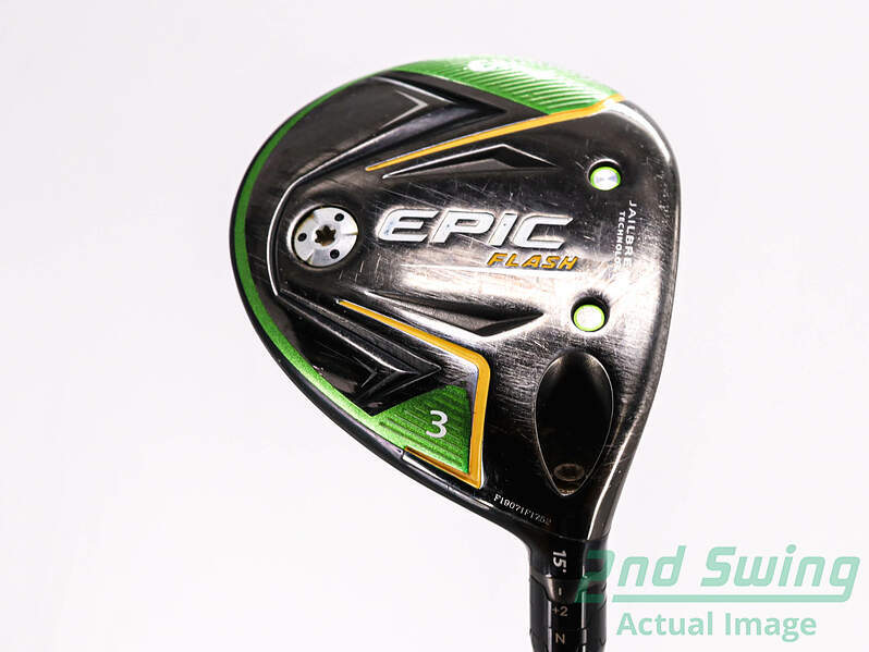 Callaway EPIC Flash 15° 3 Wood Senior Flex Right-Handed Graphite 43.25in
