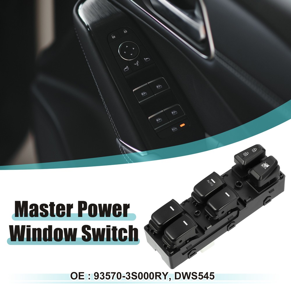 Front Left Driver Side Master Power Window Switch for Hyundai Sonata 2011-2014