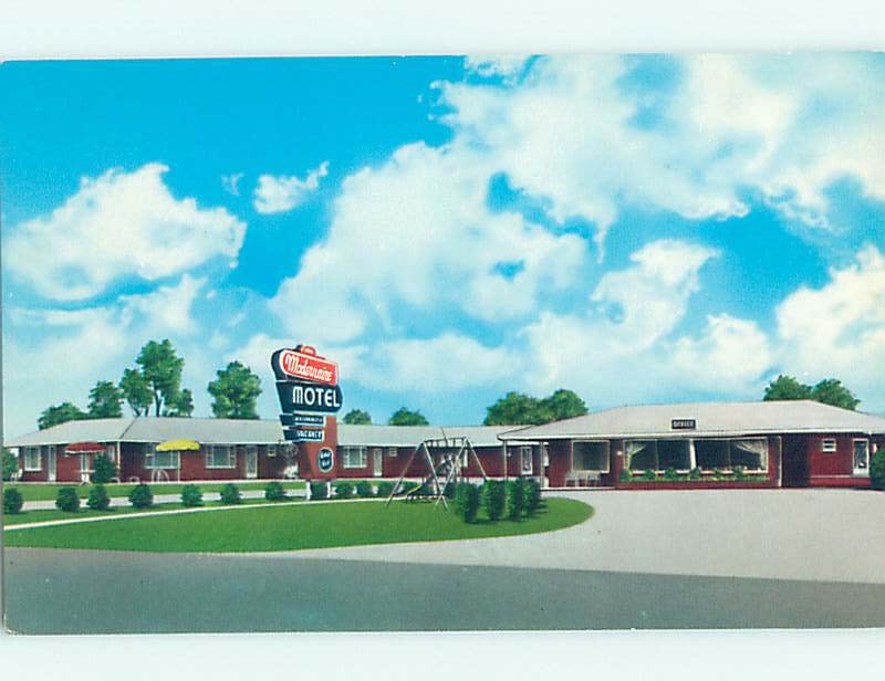 Pre-1980 MODERNAIRE MOTEL Adairsville Georgia GA ho5108